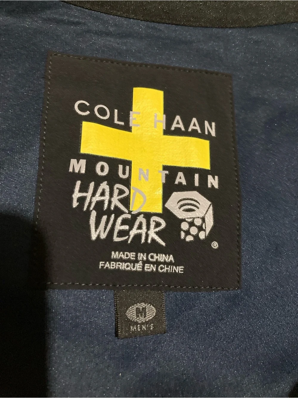 Cole Haan Men's Black Full-Zip Lightweight Jacket Mountain Hardware M